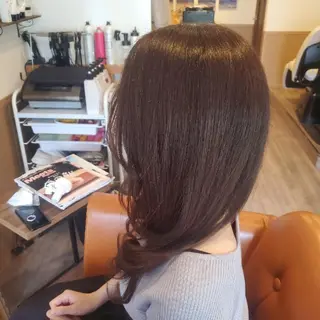 ロング カラー spa hair ark 富井直美のヘアスタイル