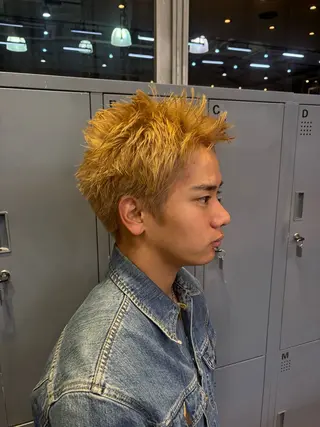 ショート カラー メンズ 🎪🩰艶/モテ カラー❣️reinaのヘアスタイル