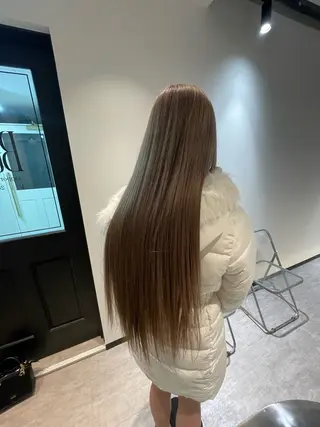 ロング カラー 近藤 慧依のヘアスタイル