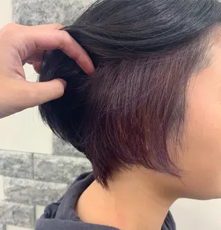 ショート カラー 🌛ダブルカラー 🌜SAYAKAのヘアスタイル