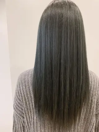 ロング パーマ 開發 紗貴のヘアスタイル