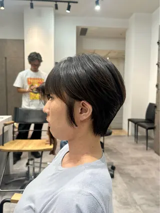 ショート ショートカット🧸 ごとうさなのヘアスタイル