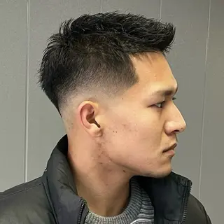 ショート メンズ 立川/メンズパーマ 厚進太郎のヘアスタイル