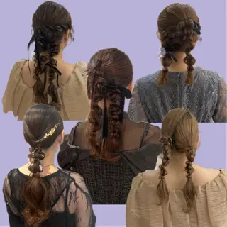 ヘアアレンジ 斉藤 結のヘアスタイル