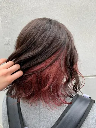 ミディアム 韓国　縮毛矯正 髪質改善　木村のヘアスタイル