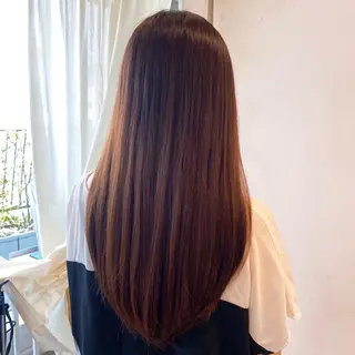 ロング 顔まわりカット🌟 くびれヘア/寺門遥輝のヘアスタイル
