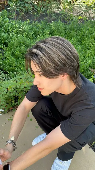 メンズ HONOKA💜女子 ウケメンズ特化心斎橋のヘアスタイル