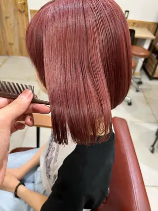ミディアム ハイライトバレイヤー ジュ🎨川村聖吾🎨のヘアスタイル
