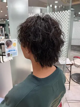 パーマ メンズ 髪質改善/艶カラー TSUBASAのヘアスタイル