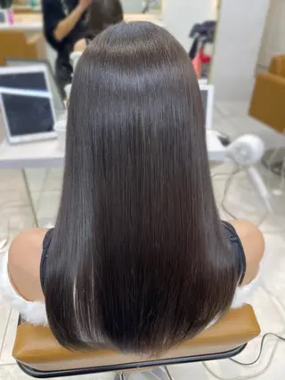 ロング 中顔面短縮 顔まわり新田大翔のヘアスタイル