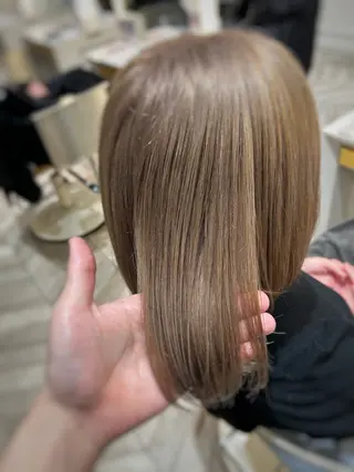 カラー 淡路上新庄/髪質改善 .艶カラー/野口春貴のヘアスタイル