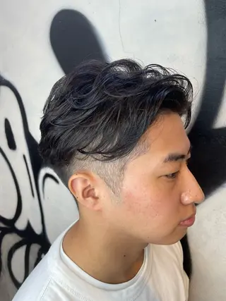 パーマ メンズ kearny 坂輪 祐樹【上野】のヘアスタイル