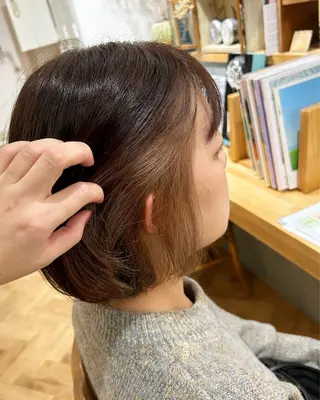 ショート カラー merc.🌿✨ いとうりかのヘアスタイル