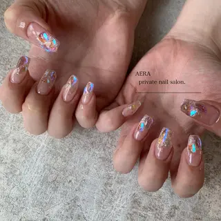 ネイル AERA nail shino🐱⸝꙳のネイルデザイン