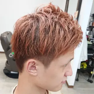 ショート メンズ ヘアーラウンジニコ所属・メンズのカットモデル 探してます🥺✨磯田のヘアスタイル
