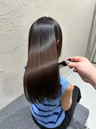 ロング カラー 【髪質改善】 夏目結以のヘアスタイル