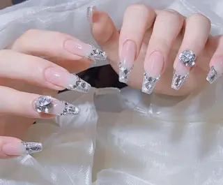 ネイル By moonネイル 🌷ワンホン/韓国風のネイルデザイン