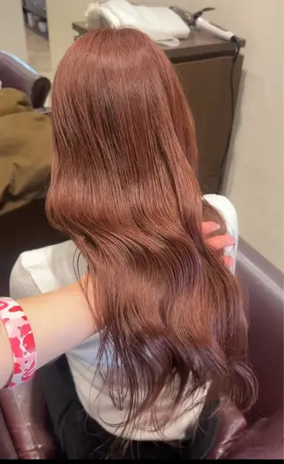 カラー 譜久島 かりんのヘアスタイル