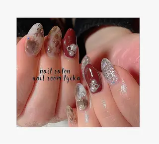 ネイル ﾈｲﾙﾙｰﾑﾘｯｶ 𝐦𝐚𝐲𝐮のネイルデザイン