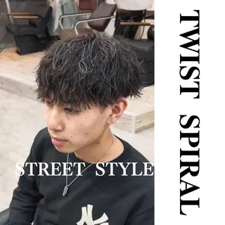 ショート メンズパーマ/縮毛 超特化/tomokiのヘアスタイル