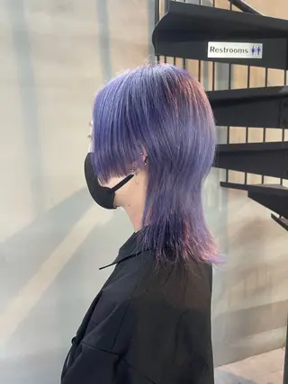 ミディアム 柏 ウルフ/レイヤー 田中佐和🐺のヘアスタイル