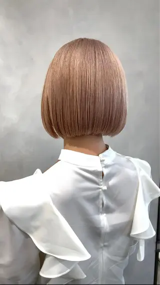 ショート カラー 🔷ダブルカラーハイ トーン🔷櫻井走のヘアスタイル