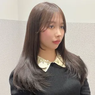 ミディアム カラー 🩵ブリーチカラー 🐈MIORI🩵のヘアスタイル