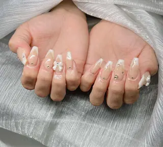 ネイル Lee Nails チップ長さだし専門店のネイルデザイン