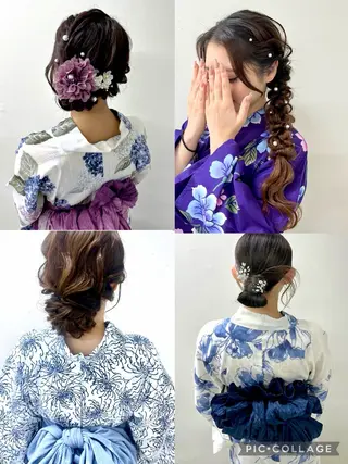 ヘアアレンジ ヘアセットサロン ココのヘアスタイル