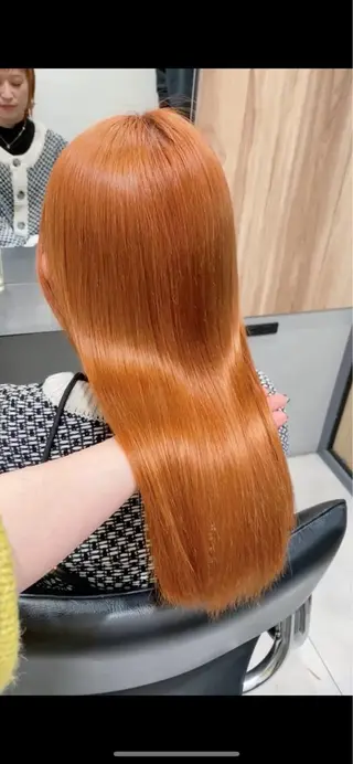 ロング カラー ヘアアレンジ Hatanaka Airiのヘアスタイル