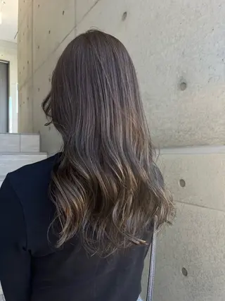 ロング カラー パーマ Day&Night kanaのヘアスタイル