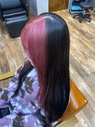 ロング カラー 💖カラー/ブリーチ 💖あつやのヘアスタイル