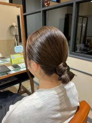 カラー ヘアアレンジ 【eight宿河原】 すぎもとはづきのヘアスタイル