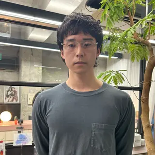 ショート パーマ メンズ 大本 メンズ/パーマのヘアスタイル