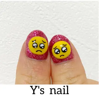 ネイル 手書きが得意🖌️ Y’s  nailのネイルデザイン