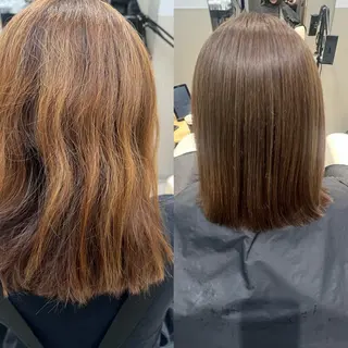 ミディアム カラー パーマ SALOWIN神戸三宮Suite店所属・三宮白髪縮毛矯正 美髪特化★神田のヘアスタイル