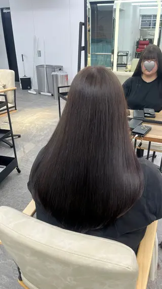 ロング カラー mit bytree MISAKI🎀のヘアスタイル