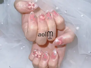 ネイル 葵うさぎ AIのネイルデザイン