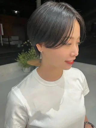 ショート 網谷 萌夏のヘアスタイル