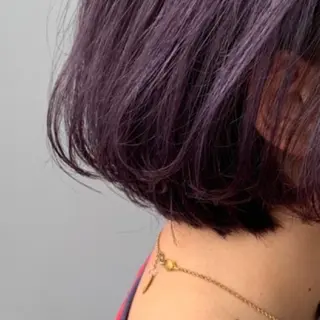 ショート カラー ヘアアレンジ 🐩推し活🐩 FUTABA🍒のヘアスタイル
