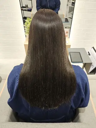 セミロング パーマ ✂髪質改善ストレート NO.1 深澤 颯斗のヘアスタイル