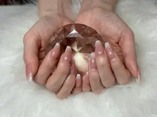 セミロング And Mirrorのネイルデザイン