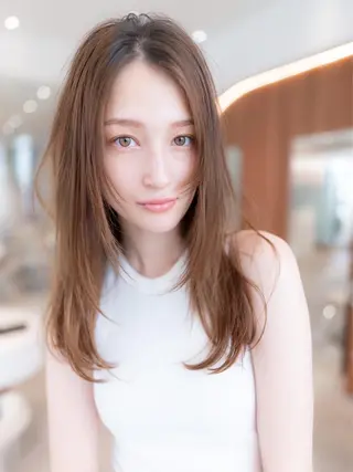 ロング カラー 渋谷メンズ特化/ mayukoのヘアスタイル