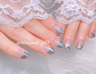 ネイル 23時まで❤︎韓国、 ワンホンネイルのネイルデザイン