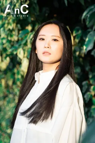 ロング メンズ・カラー友田 良のヘアスタイル