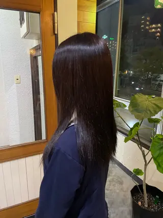 セミロング iro+soi所属・iro+soi はるかのヘアスタイル