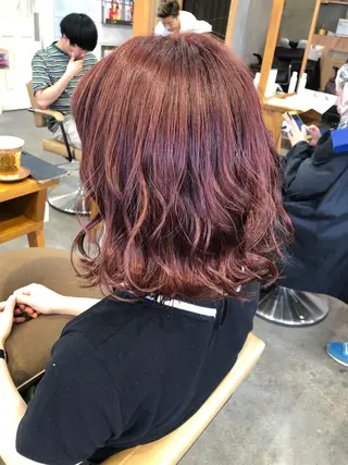 ミディアム カラー 🌼圧倒的な口コミ数 BRAVE柏東口のヘアスタイル