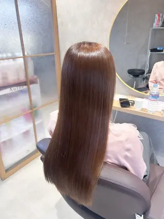 ロング 透明感カラー☁️岩永 侑奈のヘアスタイル