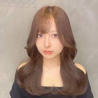 ロング 🌟韓国風レイヤー 🌟さやかのヘアスタイル