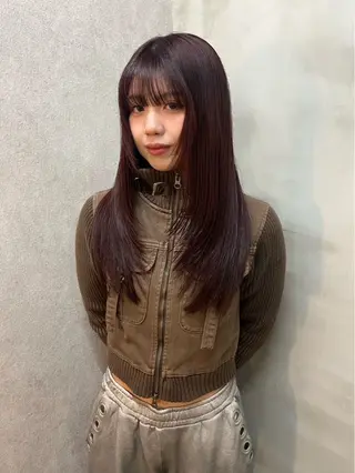 ロング qpula クプラのヘアスタイル